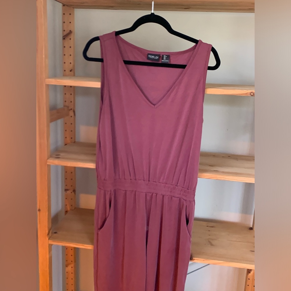 Rachel Zoe jogger jumpsuit. Size Large.